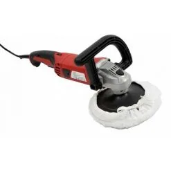 Varan Motors - VAR-CP01-1 Polisseuse Lustreuse électrique 1200W + Disque 180mm Et 2 Poignées - Rouge 7 Varan Motors - VAR-CP01-1 Polisseuse Lustreuse électrique 1200W + Disque 180mm Et 2 Poignées - Rouge -VARAN MOTORS Soldes Magasin 10606909 3