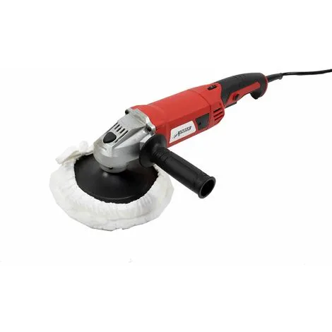 Varan Motors - VAR-CP01-1 Polisseuse Lustreuse électrique 1200W + Disque 180mm Et 2 Poignées - Rouge 4 Varan Motors - VAR-CP01-1 Polisseuse Lustreuse électrique 1200W + Disque 180mm Et 2 Poignées - Rouge – Image 4