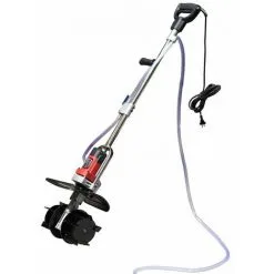 Varan Motors - NEEMR-01 Mélangeur Malaxeur 1200w Avec Pompe à Eau Pour L'enduit, Le Ciment, Le Mortier, La Colle De Carreaux, Le Crépis... - Rouge