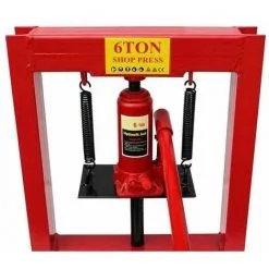 Varan Motors - NESP-06 Presse D'atelier Hydraulique, 6 Tonnes Avec Piston - Rouge 7 Varan Motors - NESP-06 Presse D'atelier Hydraulique, 6 Tonnes Avec Piston - Rouge -VARAN MOTORS Soldes Magasin 1156396 3