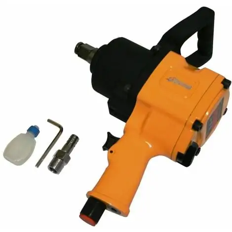 Varan Motors - SPT-10406 Coffret Clé à Chocs Pneumatique 3/4'' 1600Nm, Visseuse Déboulonneuse Pneumatique - Jaune 1 Varan Motors - SPT-10406 Coffret Clé à Chocs Pneumatique 3/4'' 1600Nm, Visseuse Déboulonneuse Pneumatique - Jaune