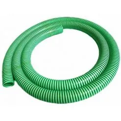 Varan Motors - Tuyauaspi4-5m Tuyau Annelé 4'' / 101.6mm Aspiration De Pompe à Eau, 5 Mètres - Vert