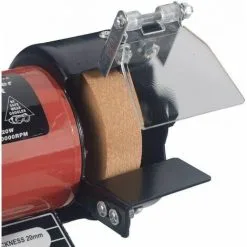 Varan Motors - NEMBG-01 Mini Meuleuse Polisseuse D'établi 150W + Flexible Pour Outils Multifonctions - Rouge -VARAN MOTORS Soldes Magasin 13390603 3