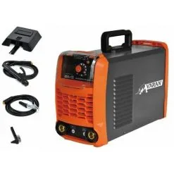 Varan Motors - Mini-180 Poste à Souder à L'arc Portatif 180A Inverter Affichage Digital + Accessoires - Gris