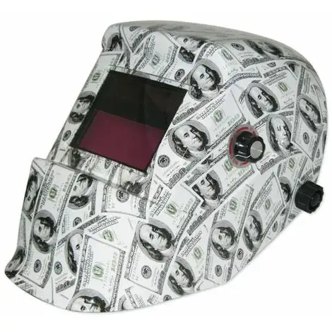 Varan Motors - Sz-bsdollar Masque De Soudure Automatic 90x40 Dollar 1/25000s - Blanc 1 Varan Motors - Sz-bsdollar Masque De Soudure Automatic 90x40 Dollar 1/25000s - Blanc