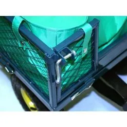 Varan Motors - TC1840A Chariot De Jardin, Remorque à Main, Avec Bâche, Cotés Amovibles, Max 350Kg - Vert 8 Varan Motors - TC1840A Chariot De Jardin, Remorque à Main, Avec Bâche, Cotés Amovibles, Max 350Kg - Vert -VARAN MOTORS Soldes Magasin 138771 4