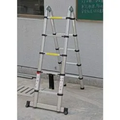 Varan Motors - DLT705B Echelle Télescopique Multi-fonctions En Alu De 3.2m, 10 échelons - Gris 6 Varan Motors - DLT705B Echelle Télescopique Multi-fonctions En Alu De 3.2m, 10 échelons - Gris -VARAN MOTORS Soldes Magasin 138856 2