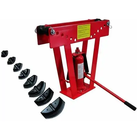 Varan Motors - NETB-03 Cintreuse Hydraulique, Presse à Cintrer, Pression 16 Tonnes Avec 8 Matrices - Rouge 1 Varan Motors - NETB-03 Cintreuse Hydraulique, Presse à Cintrer, Pression 16 Tonnes Avec 8 Matrices - Rouge