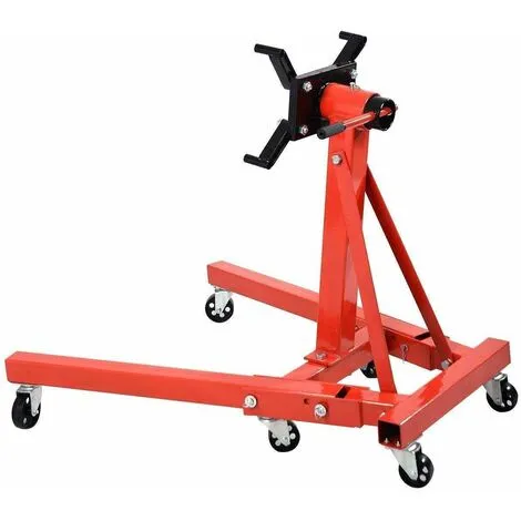 Varan Motors - NEES-05 Support Moteur Universel 907Kg Repliable - Rouge 2 Varan Motors - NEES-05 Support Moteur Universel 907Kg Repliable - Rouge – Image 2