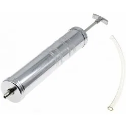 Varan Motors - NEOSP-01 Pompe Aspirante à Huile Et Autres Liquides Manuelle, 500ml Avec Tube 30cm, Pompe D'aspiration Et Remplissage - Gris