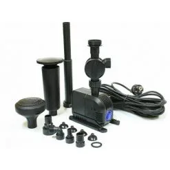 Varan Motors - HJ-2203 Pompe Pour Fontaine, Bassin, étang Jusqu'à 2000l/h 35W, 2.0m De Refoulement - Noir