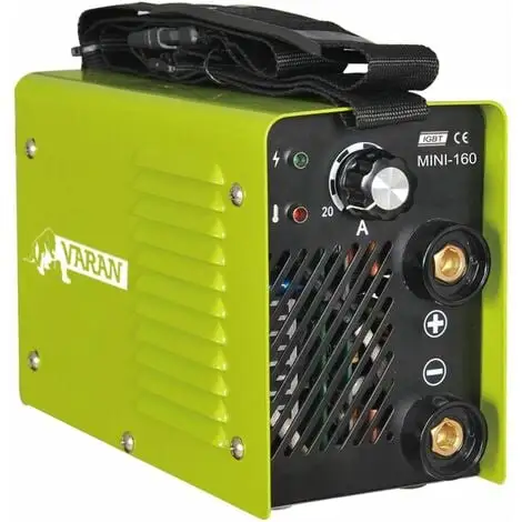 Varan Motors - Mini-160-2 Poste à Souder à L'arc Portatif 160A Inverter + Accessoires - Gris 2 Varan Motors - Mini-160-2 Poste à Souder à L'arc Portatif 160A Inverter + Accessoires - Gris – Image 2