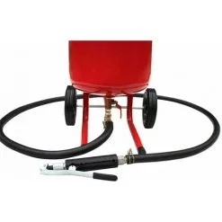 Varan Motors - NESB-01-1 Sableuse Mobile 19 Litres 4-9 Bar Avec Accessoires - Rouge -VARAN MOTORS Soldes Magasin 183003 4