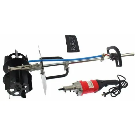 Varan Motors - NEEMR-02 Mélangeur Malaxeur 1800w Avec Apport D' Eau Pour L'enduit, Le Ciment, Le Mortier, La Colle De Carreaux, Le Crépis... - Rouge 2 Varan Motors - NEEMR-02 Mélangeur Malaxeur 1800w Avec Apport D' Eau Pour L'enduit, Le Ciment, Le Mortier, La Colle De Carreaux, Le Crépis... - Rouge – Image 2