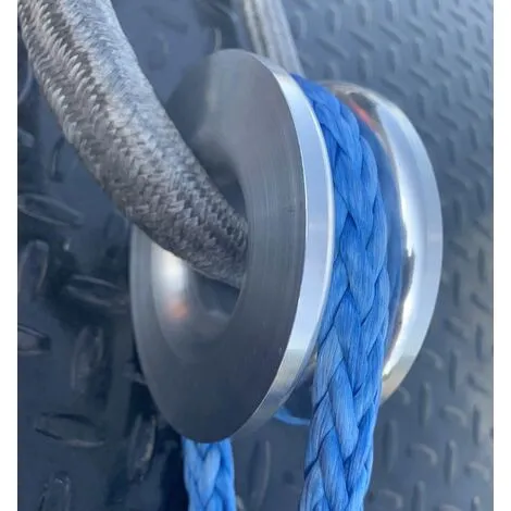 Varan Motors - RR200AL Poulie De Renvoi, Anneau De Renvoi, 20T 16x4.5cm, Anneau De Récupération Pour Treuil - Noir 2 Varan Motors - RR200AL Poulie De Renvoi, Anneau De Renvoi, 20T 16x4.5cm, Anneau De Récupération Pour Treuil - Noir – Image 2