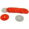 Varan Motors - NEWGP-01-3 10pcs Pads Diamant 100mm Grain 300 Pour Polissage à L'eau, Polisseuse à L'eau - Rouge 4 Varan Motors - NEWGP-01-3 10pcs Pads Diamant 100mm Grain 300 Pour Polissage à L'eau, Polisseuse à L'eau - Rouge -VARAN MOTORS Soldes Magasin 21246336 1