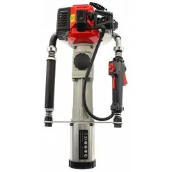 Varan Motors - NEGPD-04 Enfonce-pieux Thermique 32.7cc 1.2cv Pilon à Poteau 20 à 55 Joules - Rouge
