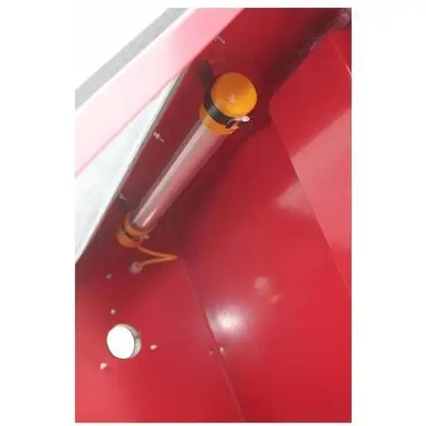 Varan Motors - NESB-24 Cabine De Sablage, Microbilleuse, Sableuse à Manchons 110 Litres Avec éclairage Et Accessoires - Rouge 3 Varan Motors - NESB-24 Cabine De Sablage, Microbilleuse, Sableuse à Manchons 110 Litres Avec éclairage Et Accessoires - Rouge – Image 3