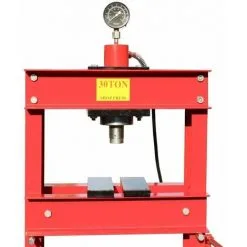 Varan Motors - NESPG-30-2 Presse D'atelier Hydraulique 30 Tonnes Avec Manomètre - Rouge 8 Varan Motors - NESPG-30-2 Presse D'atelier Hydraulique 30 Tonnes Avec Manomètre - Rouge -VARAN MOTORS Soldes Magasin 2570832 4