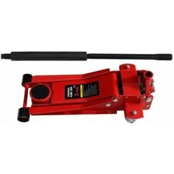 Varan Motors - NEUFJ-03 Cric Hydraulique Roulant Extra Plat 3 Tonnes 75-505mm - Rouge -VARAN MOTORS Soldes Magasin 2570835 4