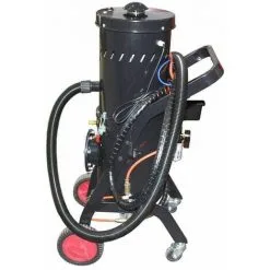 Varan Motors - NEWNB-01 Nettoyeur De Dépôts De Carbone Pour Moteur, Sableuse Aérogommeuse à Coques De Noix 19 Litres Avec Aspirateur De Récupération De L'abrasif - Gris -VARAN MOTORS Soldes Magasin 27259178 3