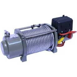 Varan Motors - Var-sc16800 Treuil électrique 12V 7620KG 4200W, Treuil à Câble Longueur 28m Ø12.0mm - Gris -VARAN MOTORS Soldes Magasin 279597 5