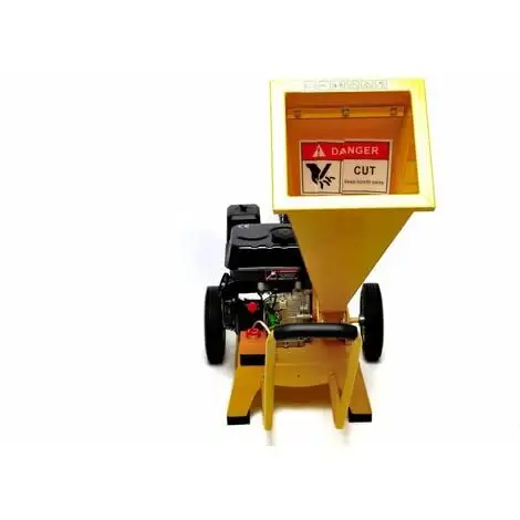 Varan Motors - GBK-65-1 Broyeur De Végétaux Thermique 212CC 6.5CV - Jaune 2 Varan Motors - GBK-65-1 Broyeur De Végétaux Thermique 212CC 6.5CV - Jaune – Image 2