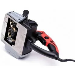 Varan Motors - XM-120 Rabot Ponceuse Fraise à Béton, Plâtre, Colle 1200W - Rouge -VARAN MOTORS Soldes Magasin 3508275 3