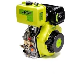 Varan Motors - 92683 Moteur Diesel 10CV 418cc + Démarrage Electrique, Sortie Cônique FG3 - Gris -VARAN MOTORS Soldes Magasin 3905523 5