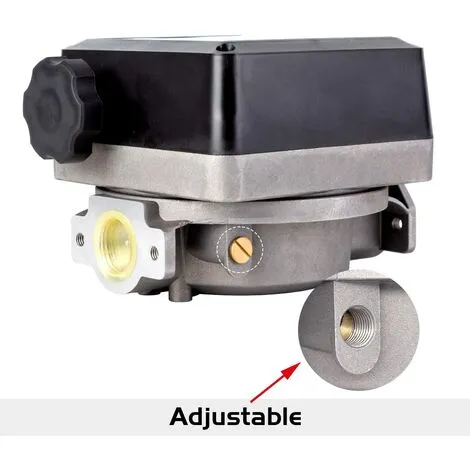 Varan Motors - NEFWM-03 Débitmètre Mécanique Compteur Pour Pompe De Transfert De Fluide Diesel, Huile Eau Adblue 20-120l/min, 1'' - Noir 3 Varan Motors - NEFWM-03 Débitmètre Mécanique Compteur Pour Pompe De Transfert De Fluide Diesel, Huile Eau Adblue 20-120l/min, 1'' - Noir – Image 3