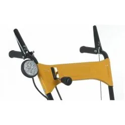 Varan Motors - KCM24LED Fraise à Neige / Déneigeuse Moteur Loncin 196CC Avec Démarreur électrique Et Eclairage LED - Jaune -VARAN MOTORS Soldes Magasin 5173016 2