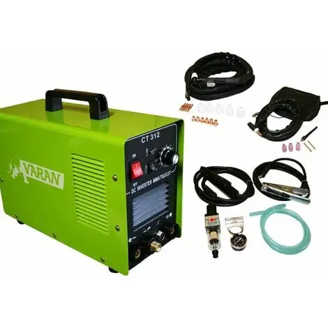 Varan Motors - Var-ct312-3 Poste à Souder Et à Découper 3 En 1 TIG, MMA Et Plasma Inverter + Accessoires - Vert 1 Varan Motors - Var-ct312-3 Poste à Souder Et à Découper 3 En 1 TIG, MMA Et Plasma Inverter + Accessoires - Vert