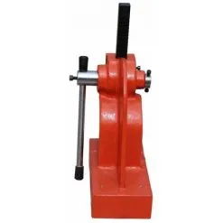 Varan Motors - NEARP-01 Presse à Crémaillère D'établi 1 Tonne - Rouge -VARAN MOTORS Soldes Magasin 6741001 2