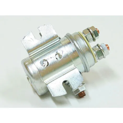 Varan Motors - Solenoid200a-rust Solénoïde 12V 200A Relais De Puissance Pour Treuil Et Autres Applications - Gris 2 Varan Motors - Solenoid200a-rust Solénoïde 12V 200A Relais De Puissance Pour Treuil Et Autres Applications - Gris – Image 2