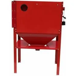 Varan Motors - NESB-16D Cabine De Sablage, Microbilleuse, Sableuse à Manchons Professionnelle 220 Litres Avec Accessoires - Rouge -VARAN MOTORS Soldes Magasin 870370 3