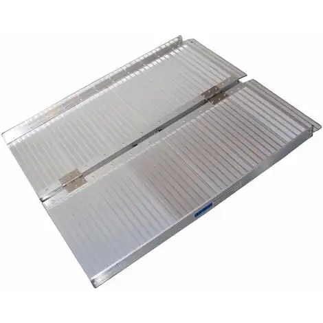 Varan Motors - SR607-3 Rampes De Fauteuil Roulant Rampes Pliables De Chargement 91cm De Long, Max 272KG - Gris 1 Varan Motors - SR607-3 Rampes De Fauteuil Roulant Rampes Pliables De Chargement 91cm De Long, Max 272KG - Gris