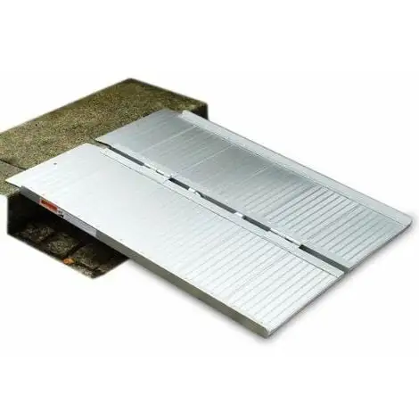 Varan Motors - SR607-3 Rampes De Fauteuil Roulant Rampes Pliables De Chargement 91cm De Long, Max 272KG - Gris 3 Varan Motors - SR607-3 Rampes De Fauteuil Roulant Rampes Pliables De Chargement 91cm De Long, Max 272KG - Gris – Image 3